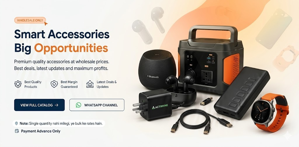 Smart Accessories Big Opportunities - Wholesale accessories at bulk rates